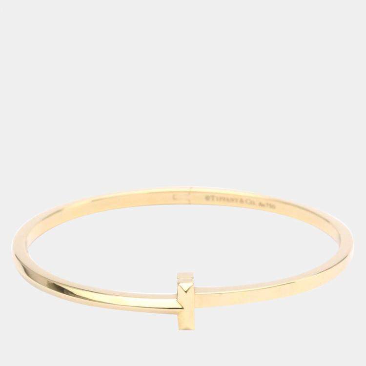Tiffany & Co Cable Chain Bracelet 18k Yellow Gold 8.5