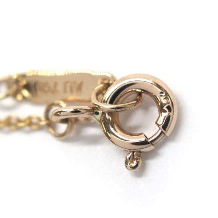 Pre Owned Tiffany & Co. Atlas 18K Rose Gold Diamond Necklace