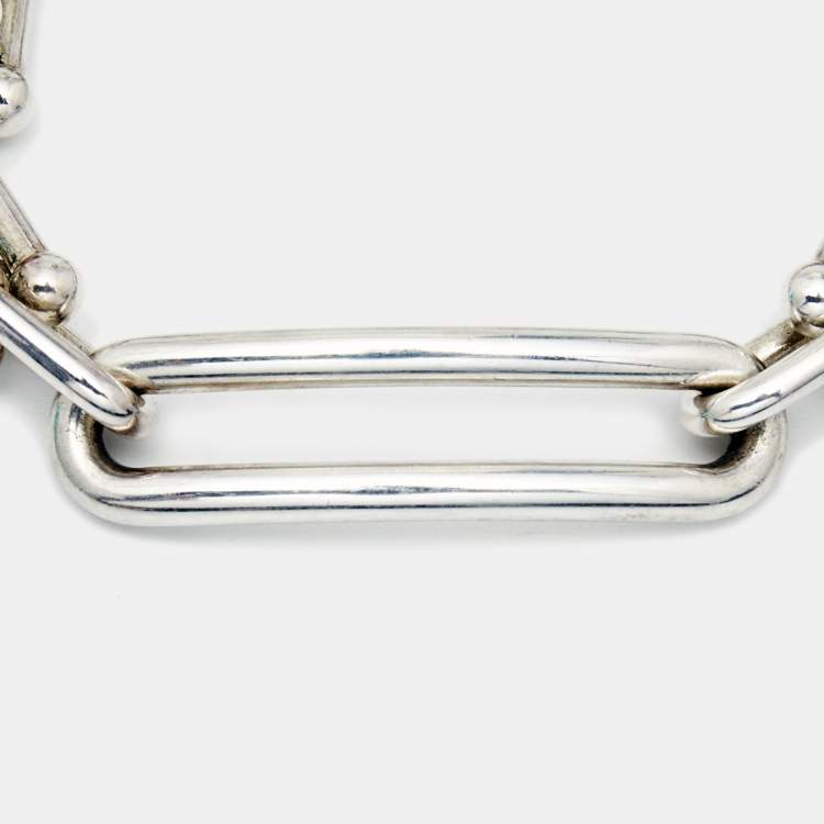 Pre Owned Tiffany & Co Hardwear Link Sterling Silver Bracelet