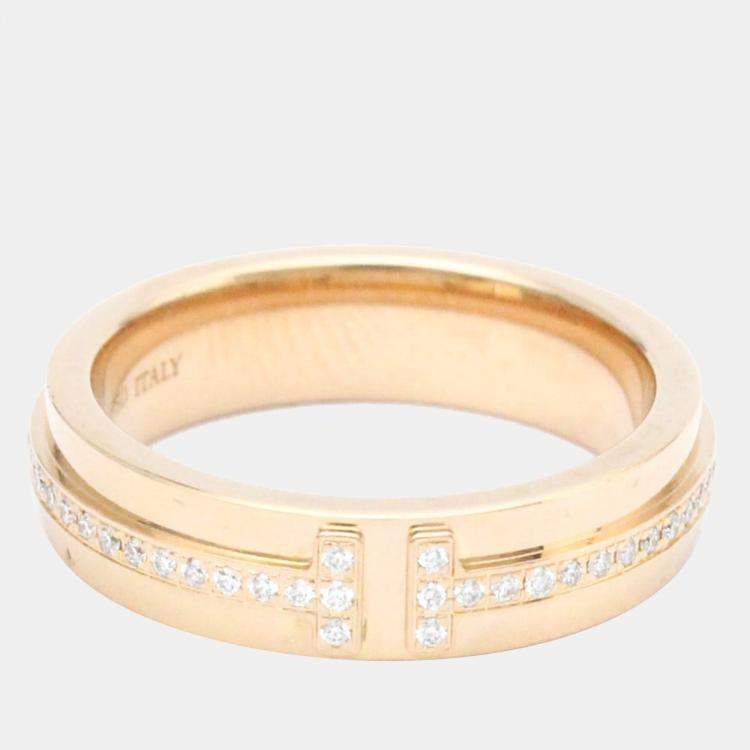 Pre-Owned Tiffany & Co. Diamond T Ring | STORE 5a Luxury Preowned Goods