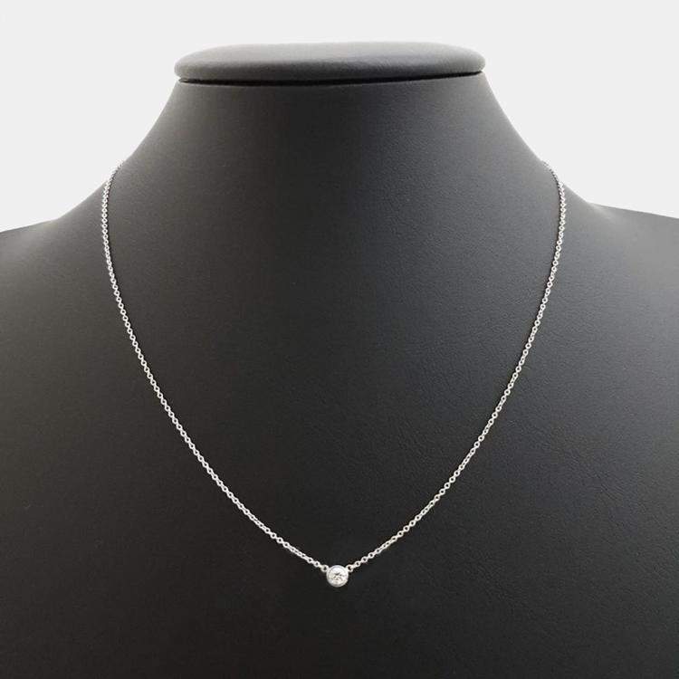 Pre Owned Tiffany & Co. Diamonds By The Yard Necklace 
