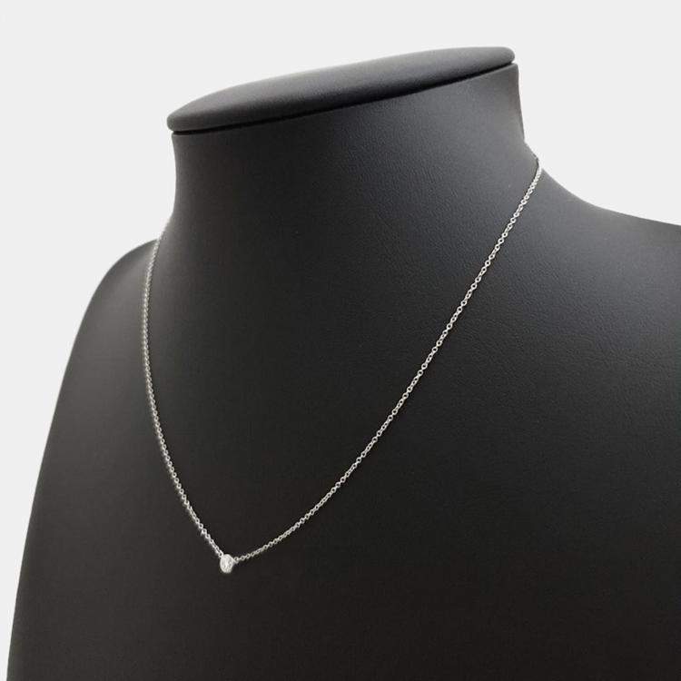 Pre Owned Tiffany & Co. Diamonds By The Yard Necklace 
