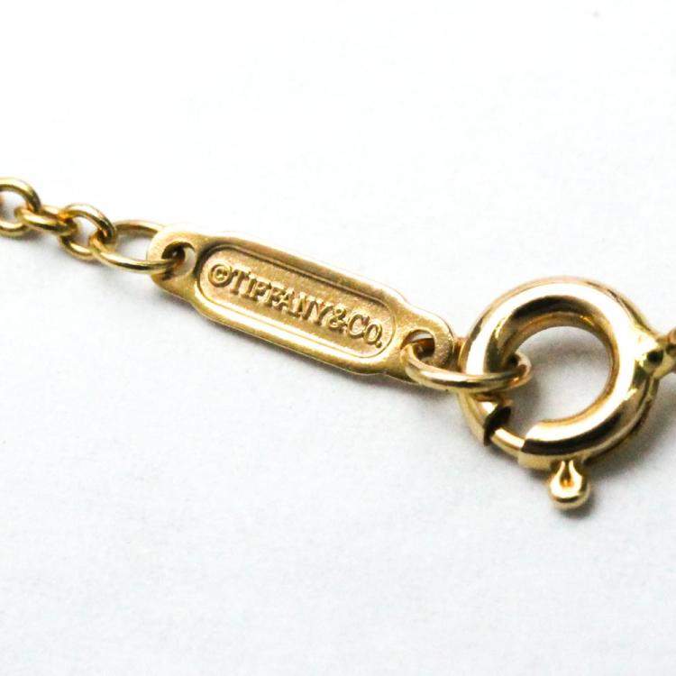 Pre Owned Tiffany & Co. Atlas 18K Rose Gold Diamond Bracelet 15