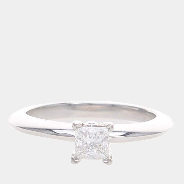 Tiffany and co discount engagement ring used