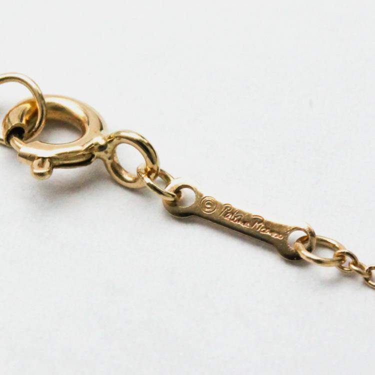 Pre Owned Tiffany & Co. Paloma Picasso Heart Arrow Graffiti 18K Rose Gold Necklace