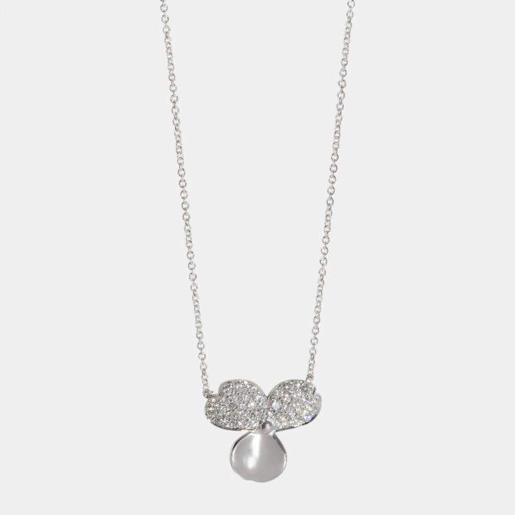 Tiffany paper hot sale flowers necklace