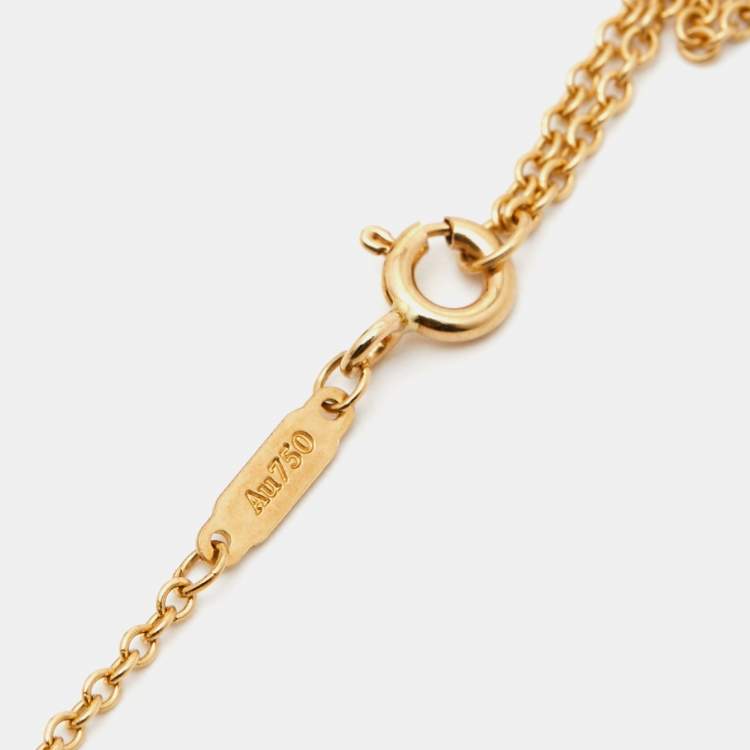 Pre Owned Tiffany & Co.  HardWear Ball 18k Yellow Gold Necklace