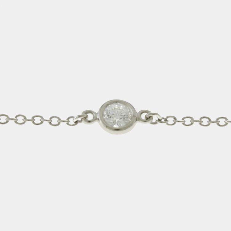 Tiffany elsa peretti diamonds hot sale by the yard bracelet