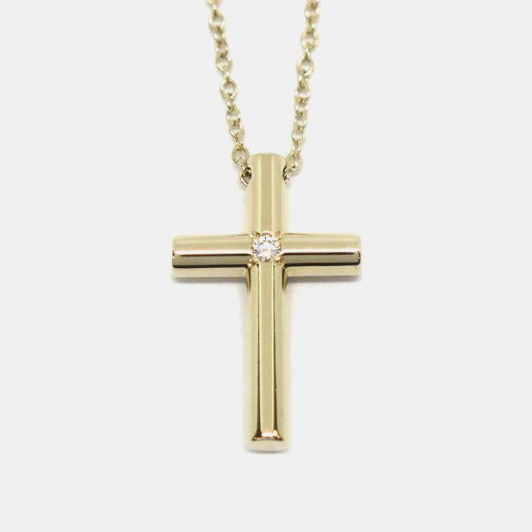 Diamond on sale cross tiffany