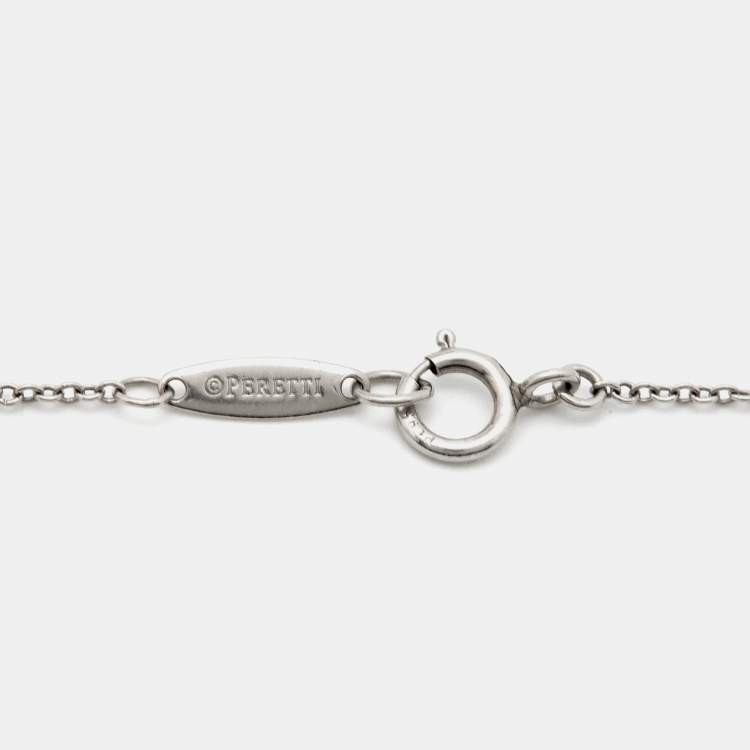 Pre Owned Tiffany & Co. Elsa Peretti Diamonds by the Yard Platinum Bracelet