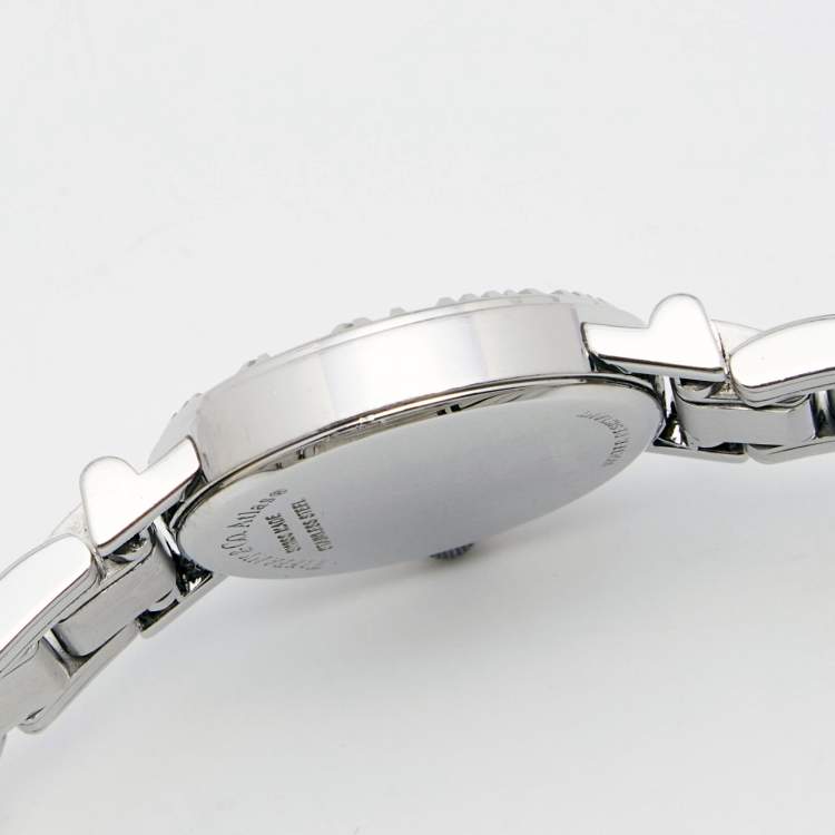 Pre Owned Tiffany & Co. Grey Stainless Steel Atlas Women's Wristwatch 25 mm