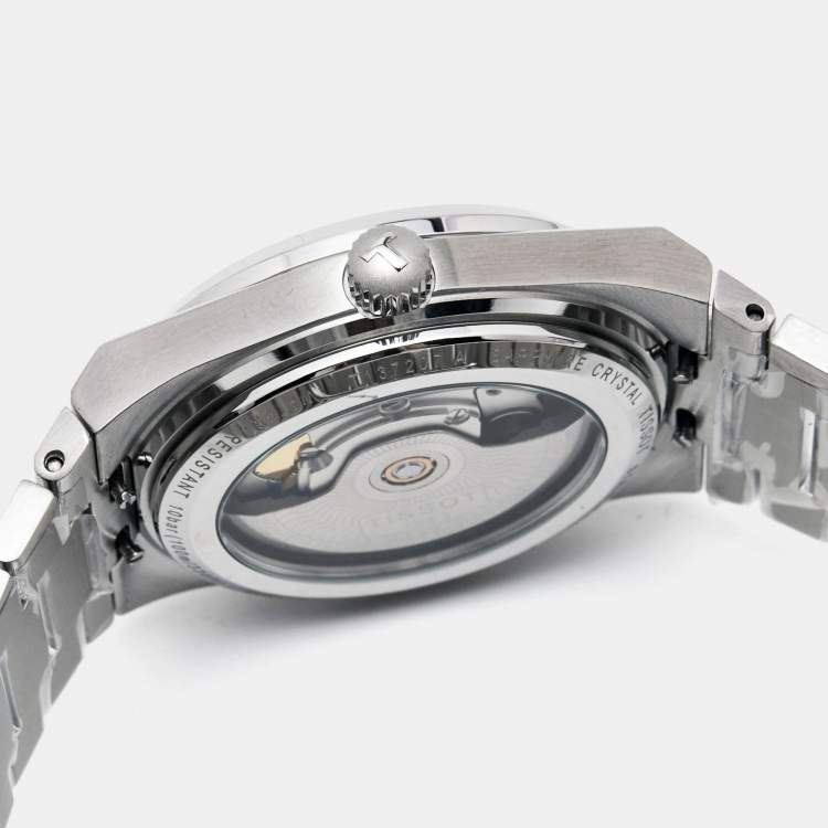 Pre Owned Tissot Mother Of Pearl Stainless Steel Powermatic 80 PRX T137.207.11.111.00 Women's Wristwatch 35 mm