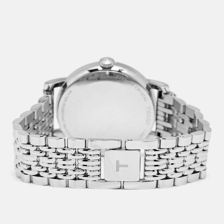 Pre Owned Tissot T-Classic Everytime T109.210.11.031.00 Silver Dial Stainless Steel Women's Wristwatch 30 mm
