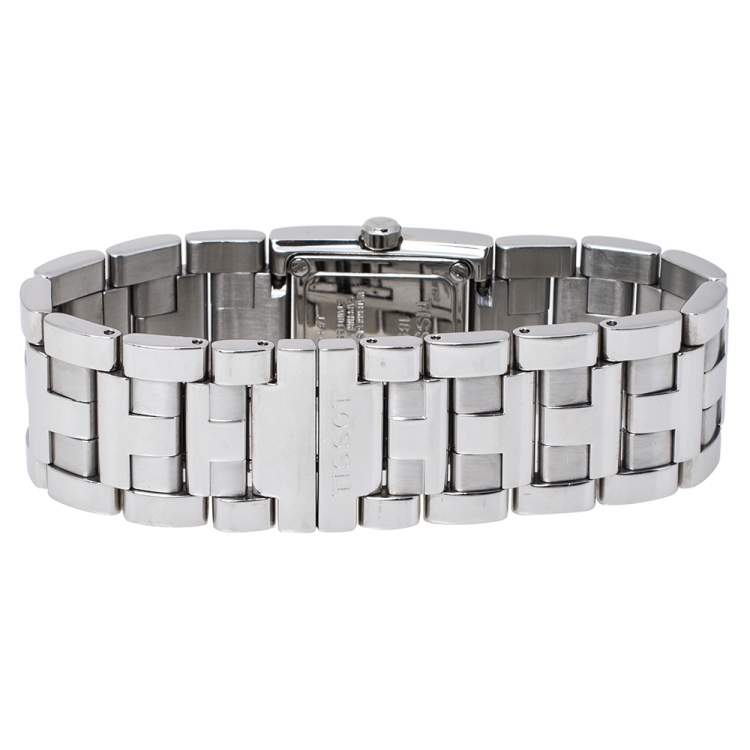 Pre Owned  Tissot SIlver Stainless Steel L840K Women's Wristwatch 21 MM