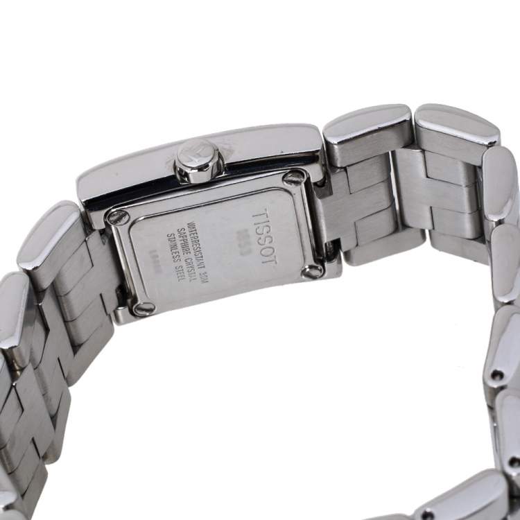 Pre Owned  Tissot SIlver Stainless Steel L840K Women's Wristwatch 21 MM