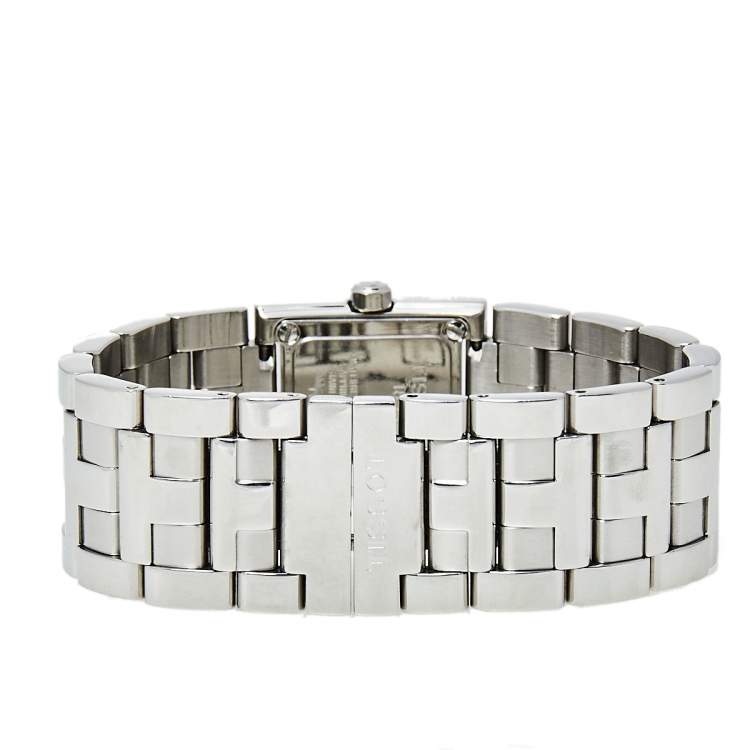 Pre Owned  Tissot Silver Stainless Steel L840K Women's Wristwatch 21 MM x 24 MM