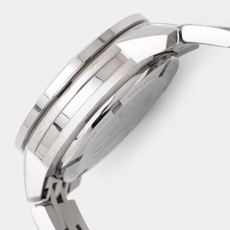 Pre Owned Tissot Silver White Stainless Steel PRC 200 NBA Special Edition T055.217.11.017.00 Women's Wristwatch 35 mm