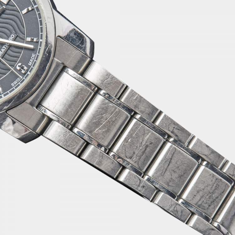 Pre Owned Tissot Grey Titanium Powermatic 80 T087207A Women's Wristwatch 32 mm