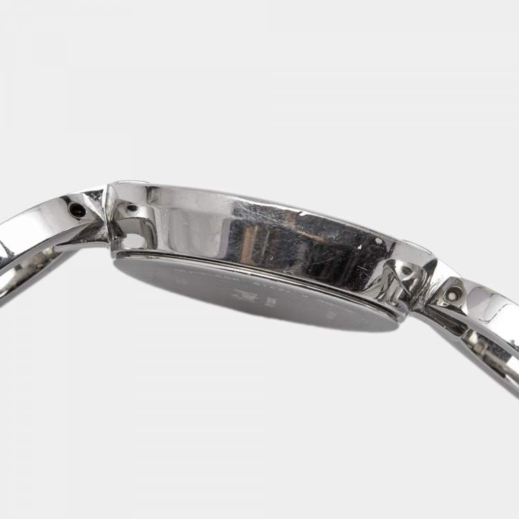Pre Owned Tissot Mother of Pearl Stainless Steel Pinky T084.210.11.116.01 Women's Wristwatch 28 mm 