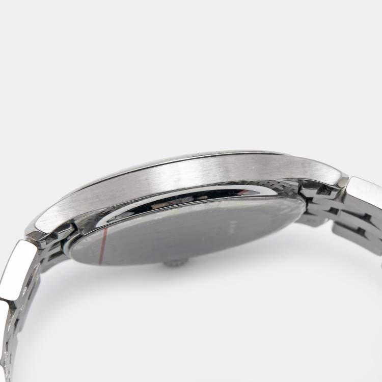 Pre Owned Tissot Silver Stainless Steel Tradition T063.210.11.037.00 Women's Wristwatch 33 mm