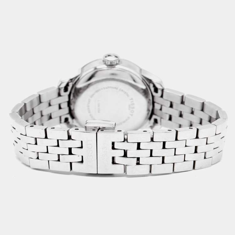 Pre Owned Tissot Silver Stainless Steel Le Locle T41.1.183.33 Women's Wristwatch 25.30 mm