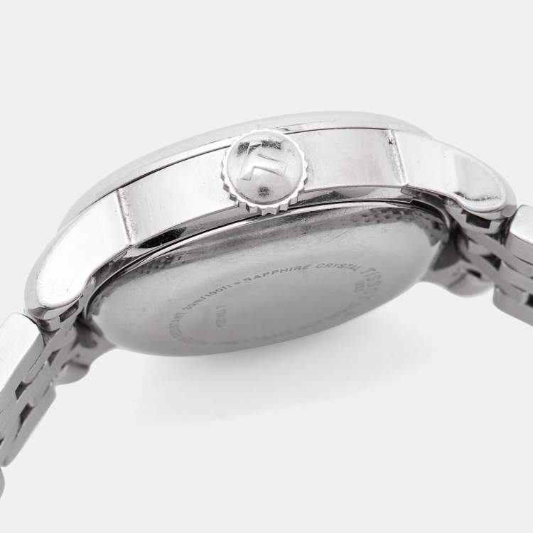 Pre Owned Tissot Silver Stainless Steel Le Locle T41.1.183.33 Women's Wristwatch 25.30 mm