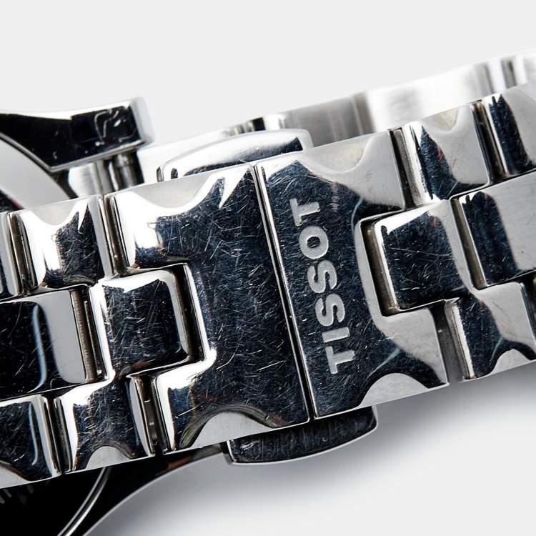 Pre Owned Tissot Silver Stainless Steel Stylis-T T028210A Women's Wristwatch 28 mm