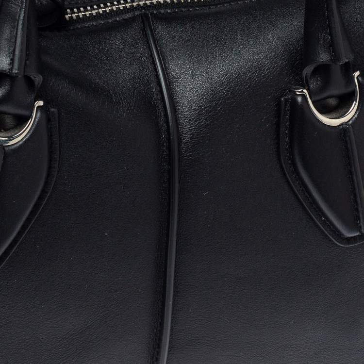 Pre Owned Tod's Black Leather D Styling Bowler Bag