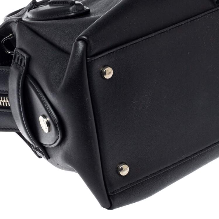 Pre Owned Tod's Black Leather D Styling Bowler Bag