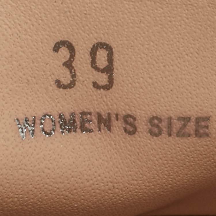 Pre Owned Tod's Silver Glitter Leather Gommini Driver Loafers Size 39