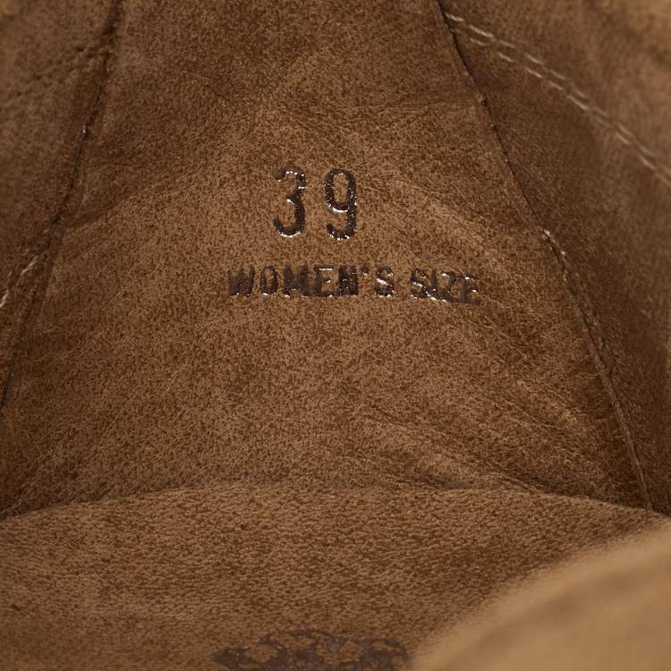 Pre Owned Tod's Beige Suede Penny Driving Loafers Size 39