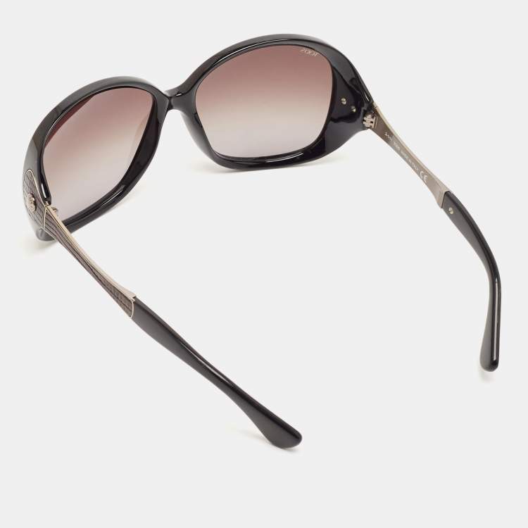 Pre Owned Tod's Black Gradient TO42 Oversized Sunglasses