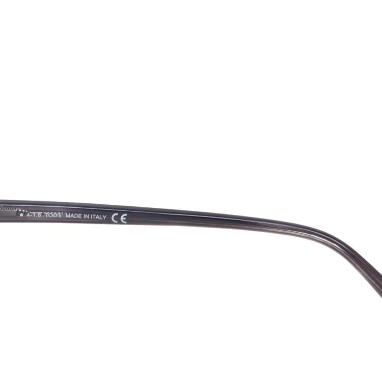 Pre Owned Tod's Black/Grey TO 180 Aviator Gradient Sunglasses 