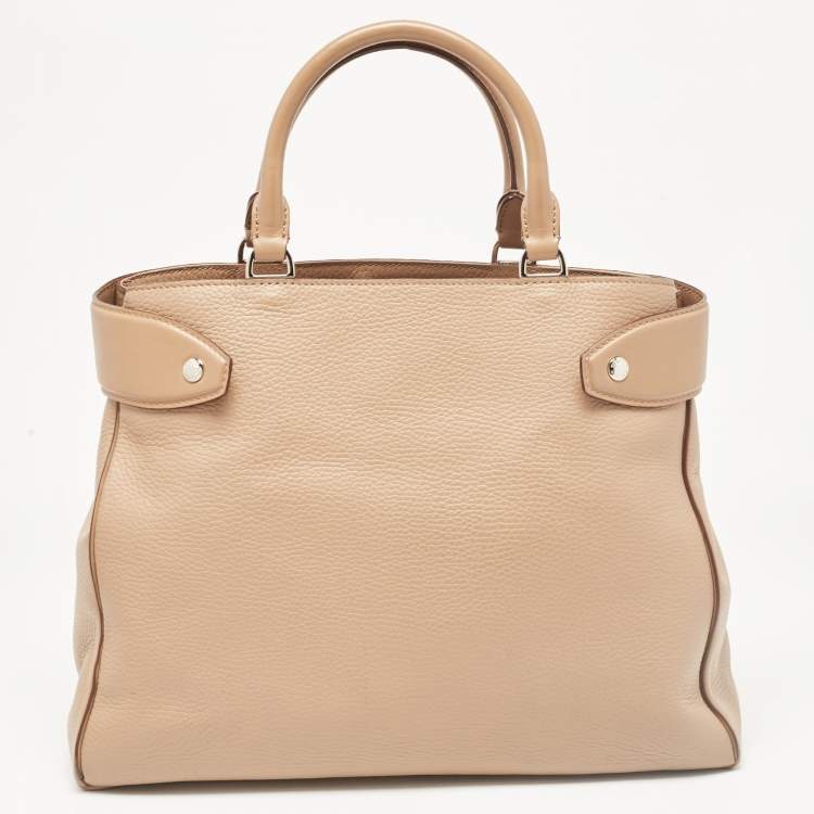 Pre Owned Tod's Beige Leather Thea Tote