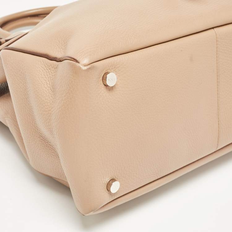 Pre Owned Tod's Beige Leather Thea Tote