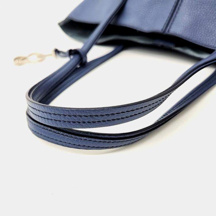 Pre Owned Tod's Blue Leather Tote Bag