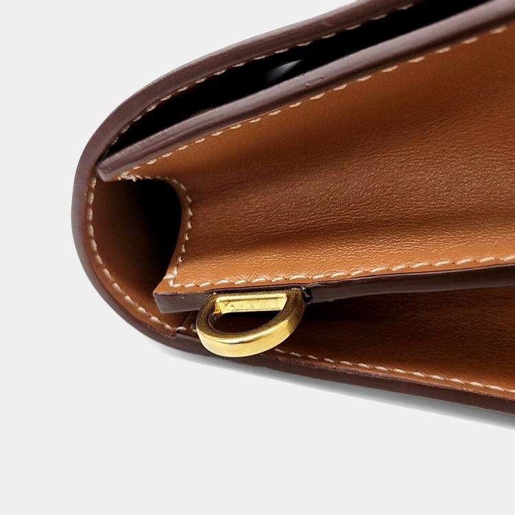 Pre Owned Tod's Brown Leather Timeless Back