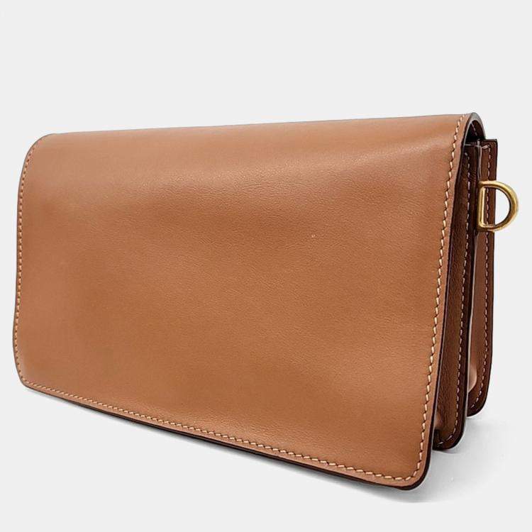 Pre Owned Tod's Brown Leather Timeless Back