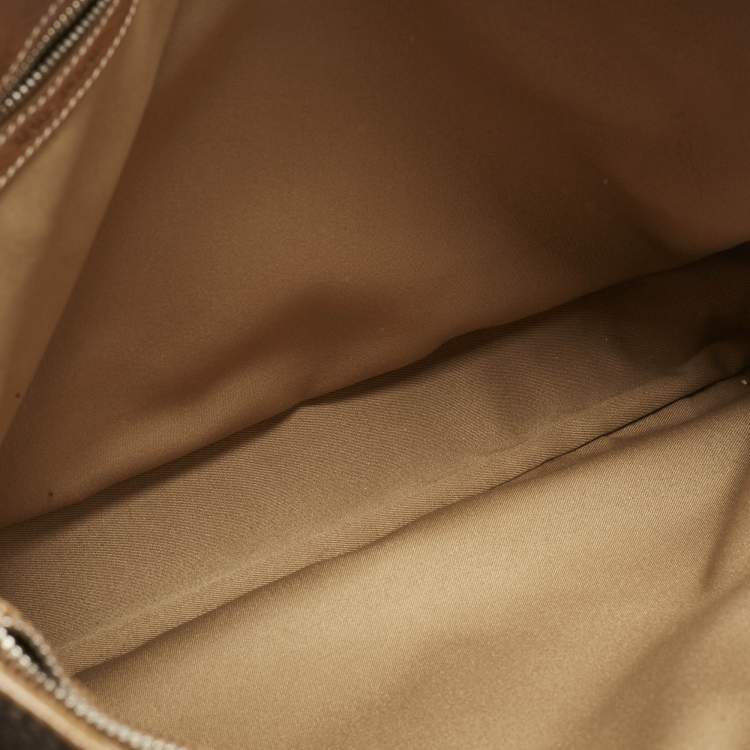 Pre Owned Tod's Brown Leather Miky Nomad Shopper Tote