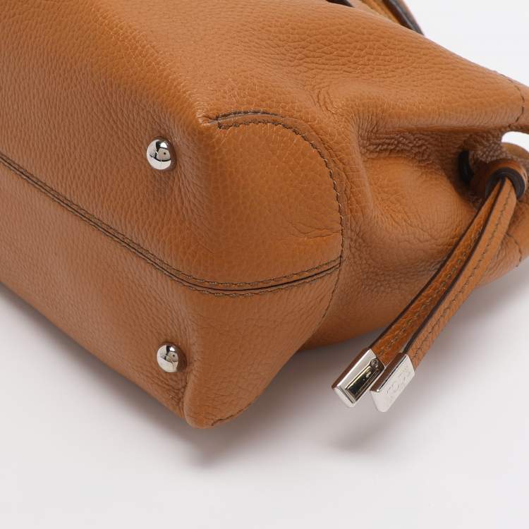 Pre Owned Tod's D Bag Media Tan Leather Tote