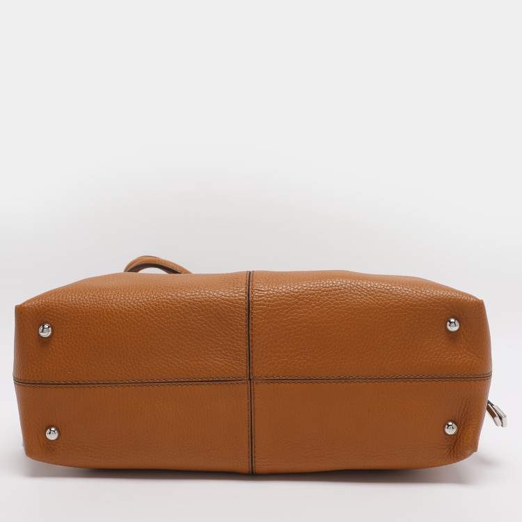 Pre Owned Tod's D Bag Media Tan Leather Tote