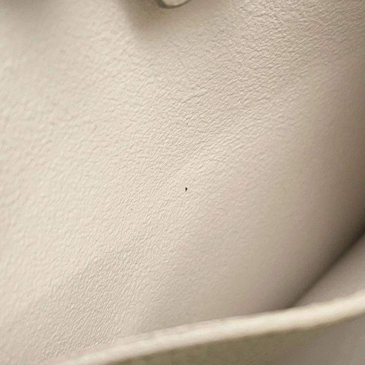 Pre Owned Tod'S Leather Bag Mini White Leather Size Mini