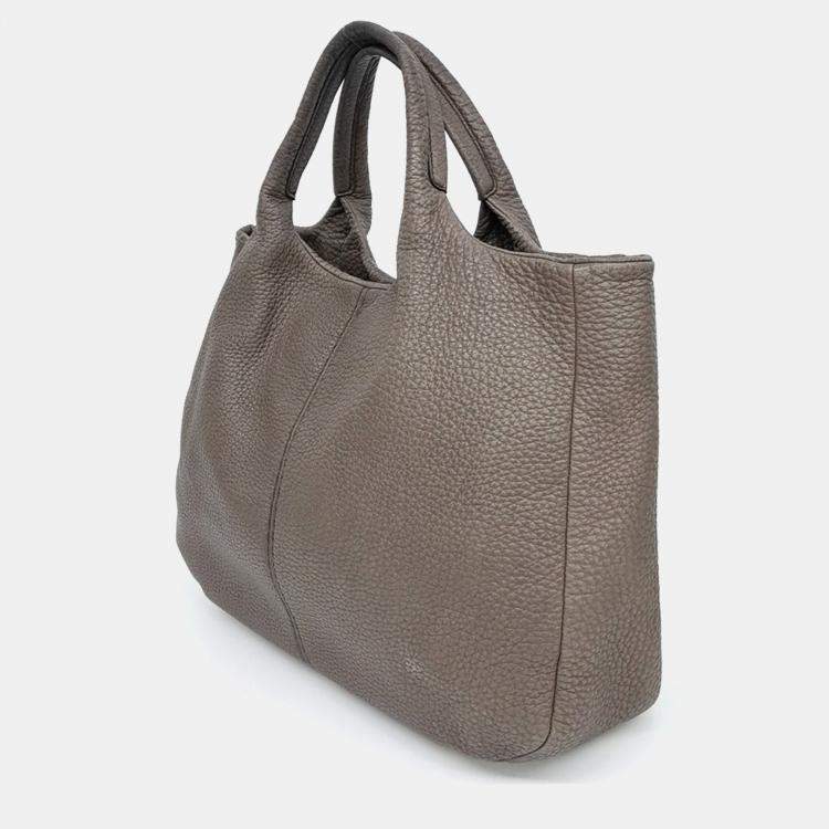 مملوكة مسبقًا حقيبة يد تودز جلد بني