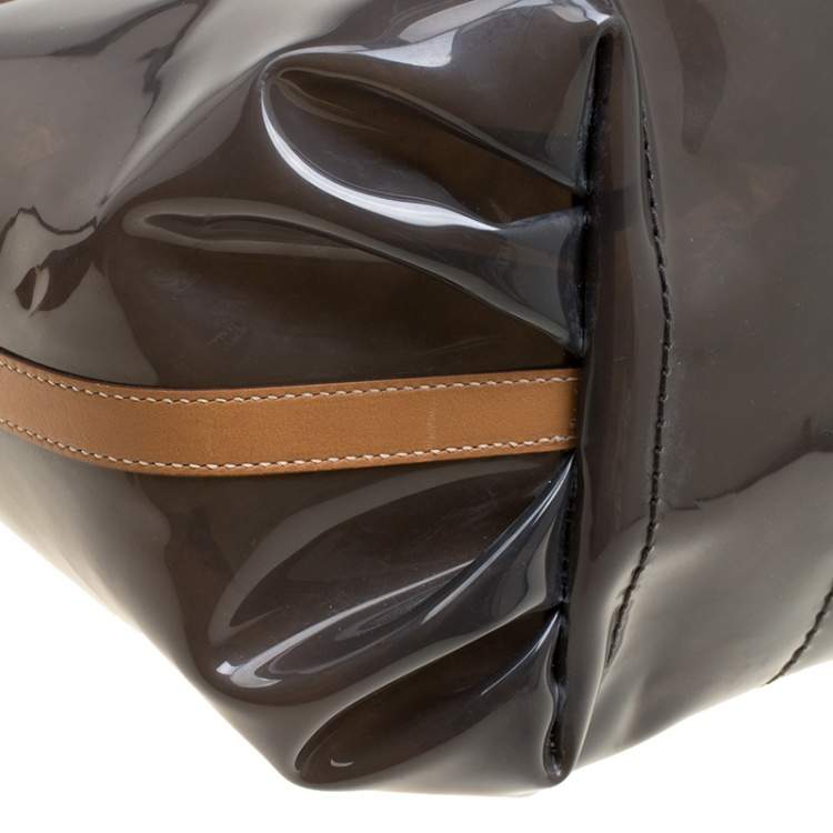 Pre Owned Tod's Black/Brown PVC and Leather Tote
