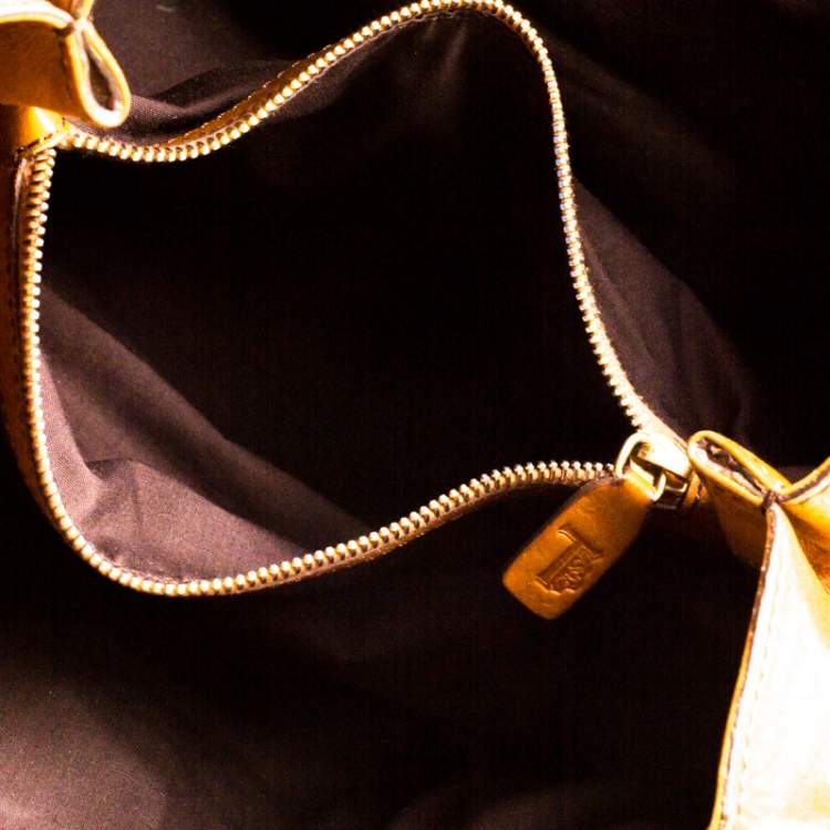 Pre Owned Tod’s Brown Leather Peggy Satchel