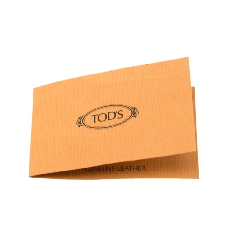Pre Owned Tod's Dark Beige Leather Satchel 