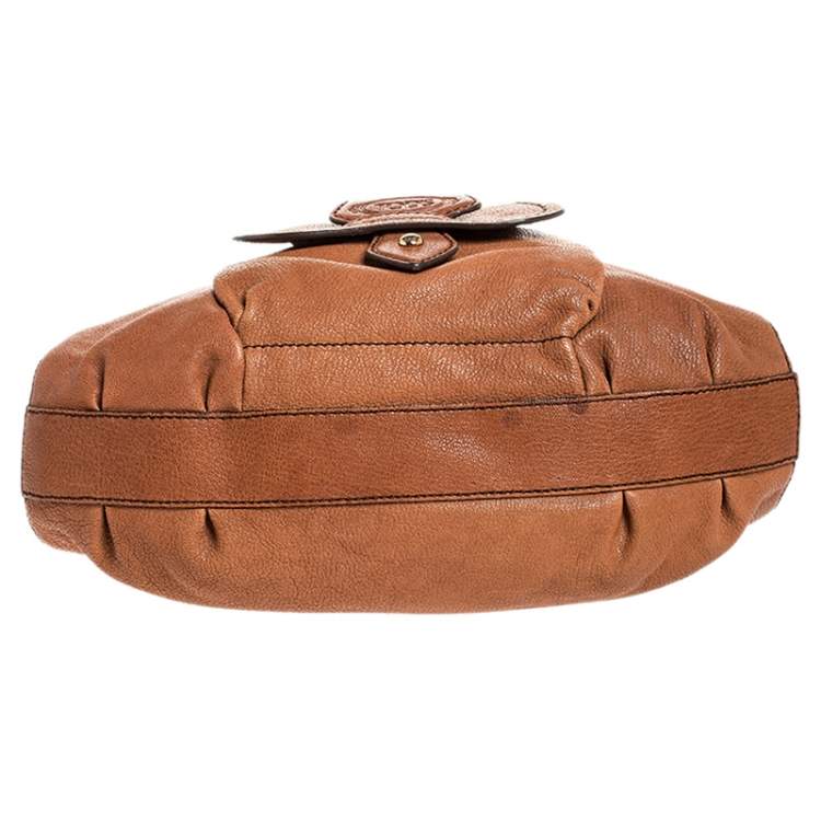 Pre Owned Tod's Brown Leather Shoulder Bag