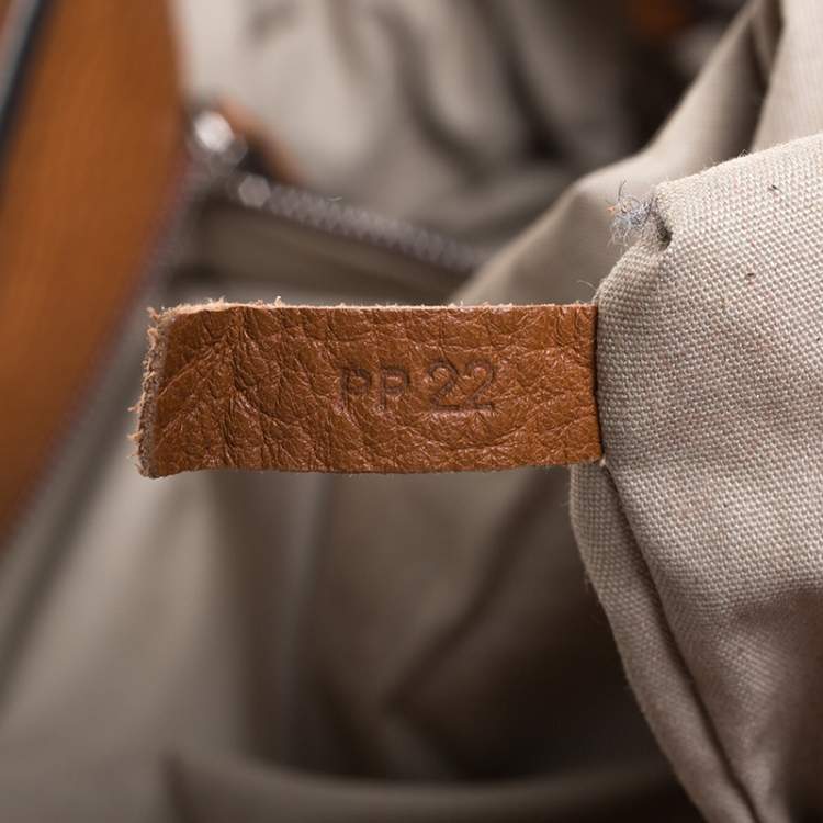 Pre Owned Tod's Brown Leather Restyling D Bag Media Tote