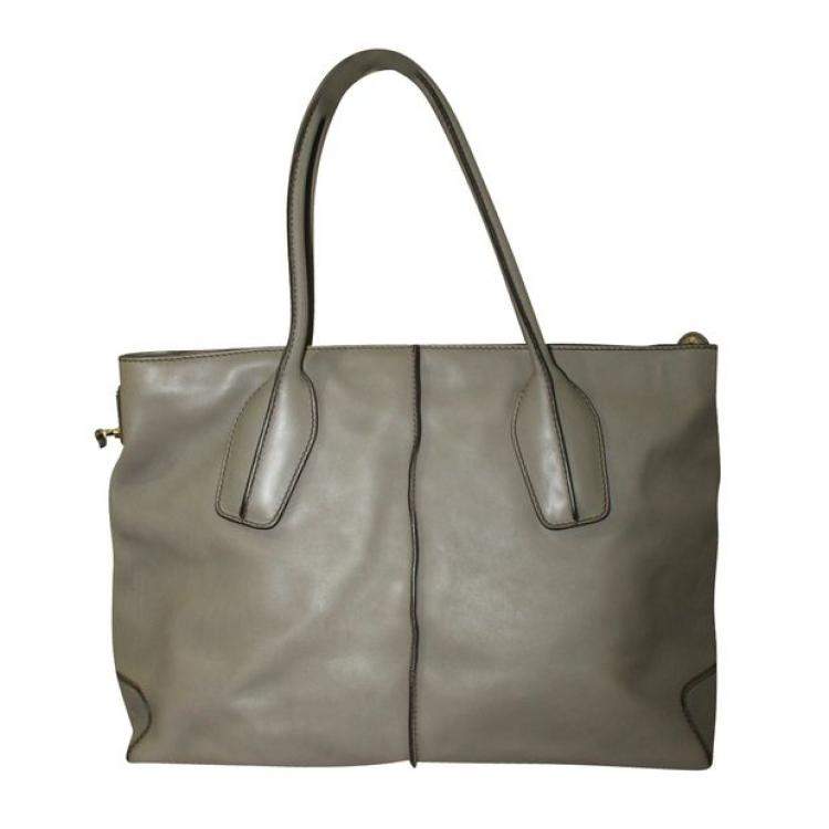 tods leather tote