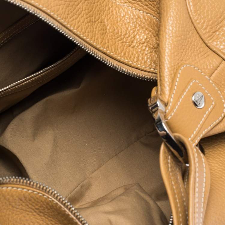 Pre Owned Tod's Light Brown Leather Micky Hobo